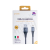 Levore USB A to Lightning Nylon Cable Black 1M