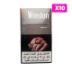 Winston Compact 2 Silver Cigarette X10