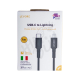 Levore USB C to Lightning Cable Black 1M