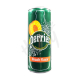 Perrier Peach Carbonated Natural Mineral Water Can 250 Ml